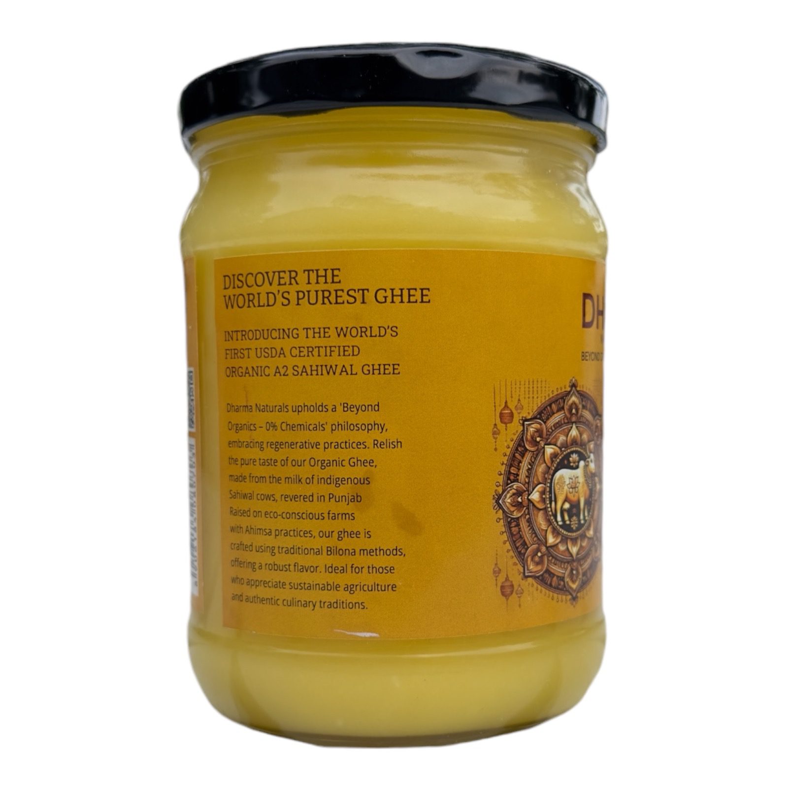 Dharma Naturals Organic A2 Sahiwal Cow Ghee - Image 5